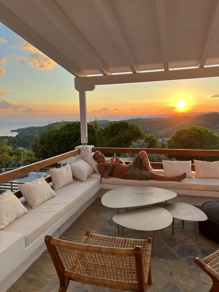 Luxus-Schlafzimmer Villa Baboo