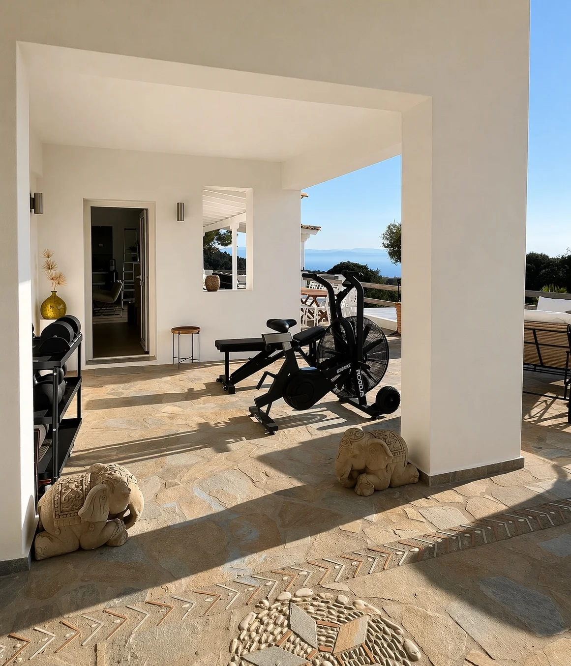 Villa Baboo – Fitness-Areal