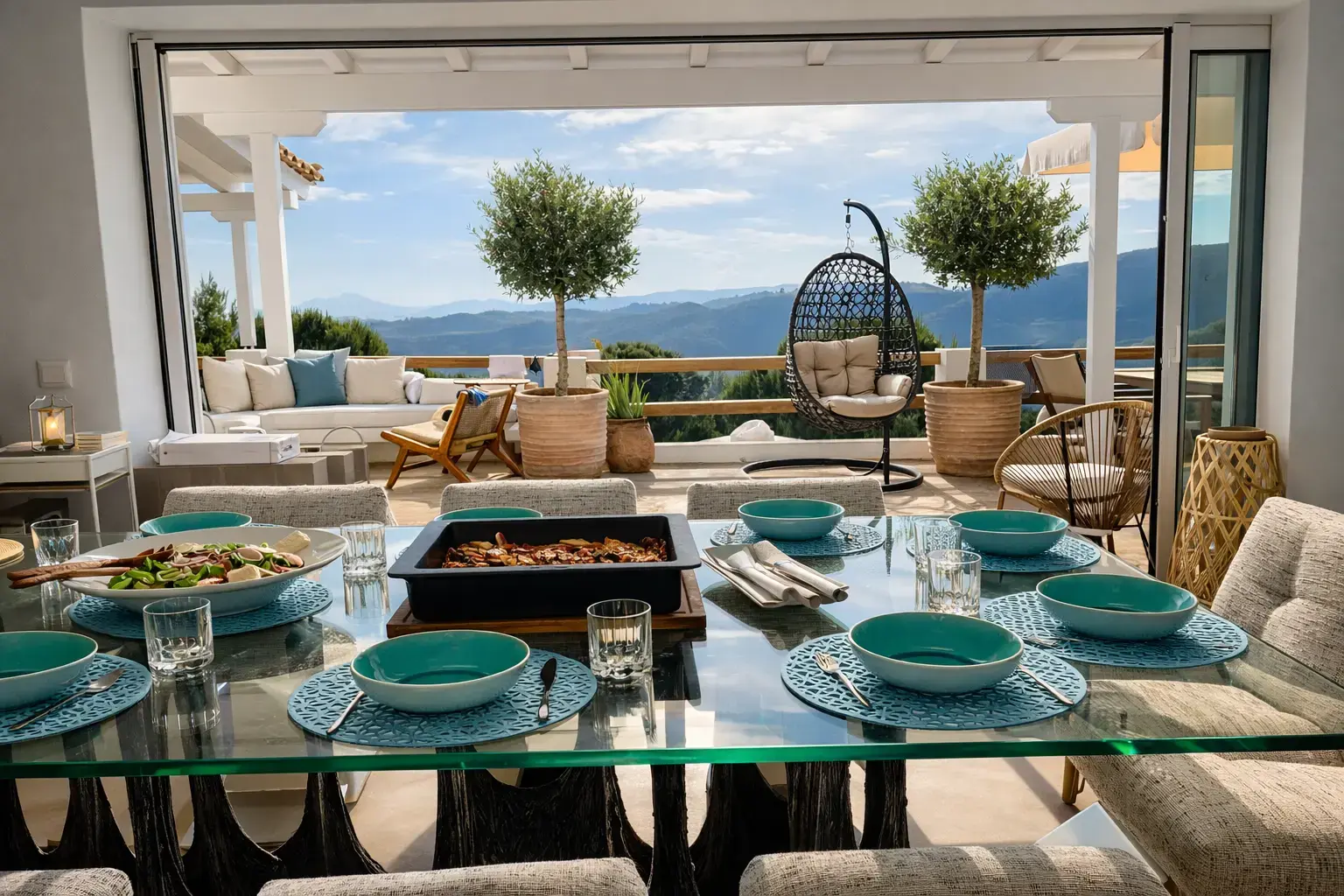 Villa Baboo – Esszimmer